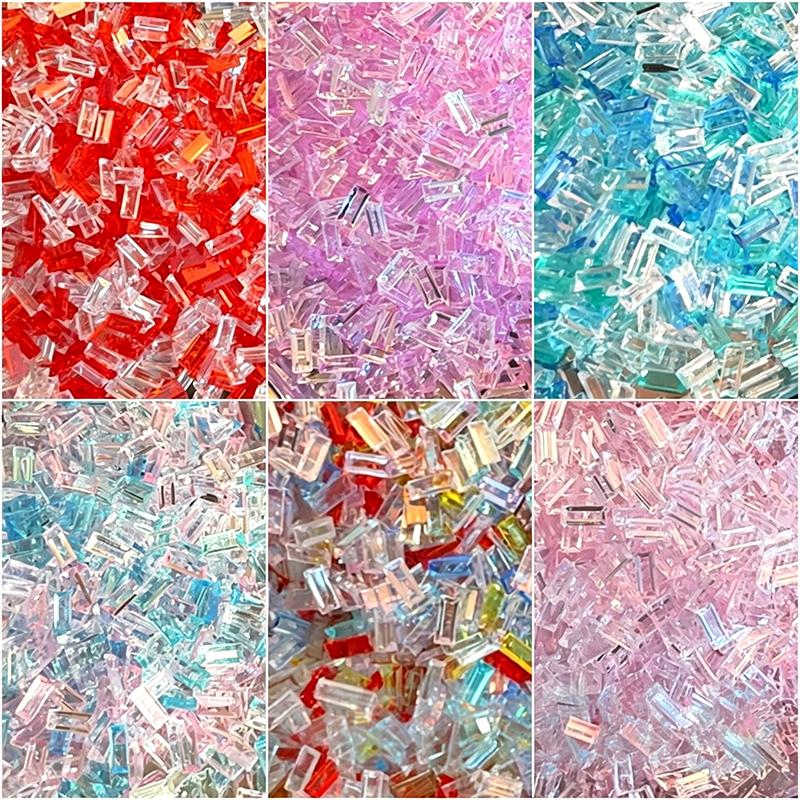 100g 3x7mm Ice Bar Shape Acryl - đánh giá và giá Art Craft Bar