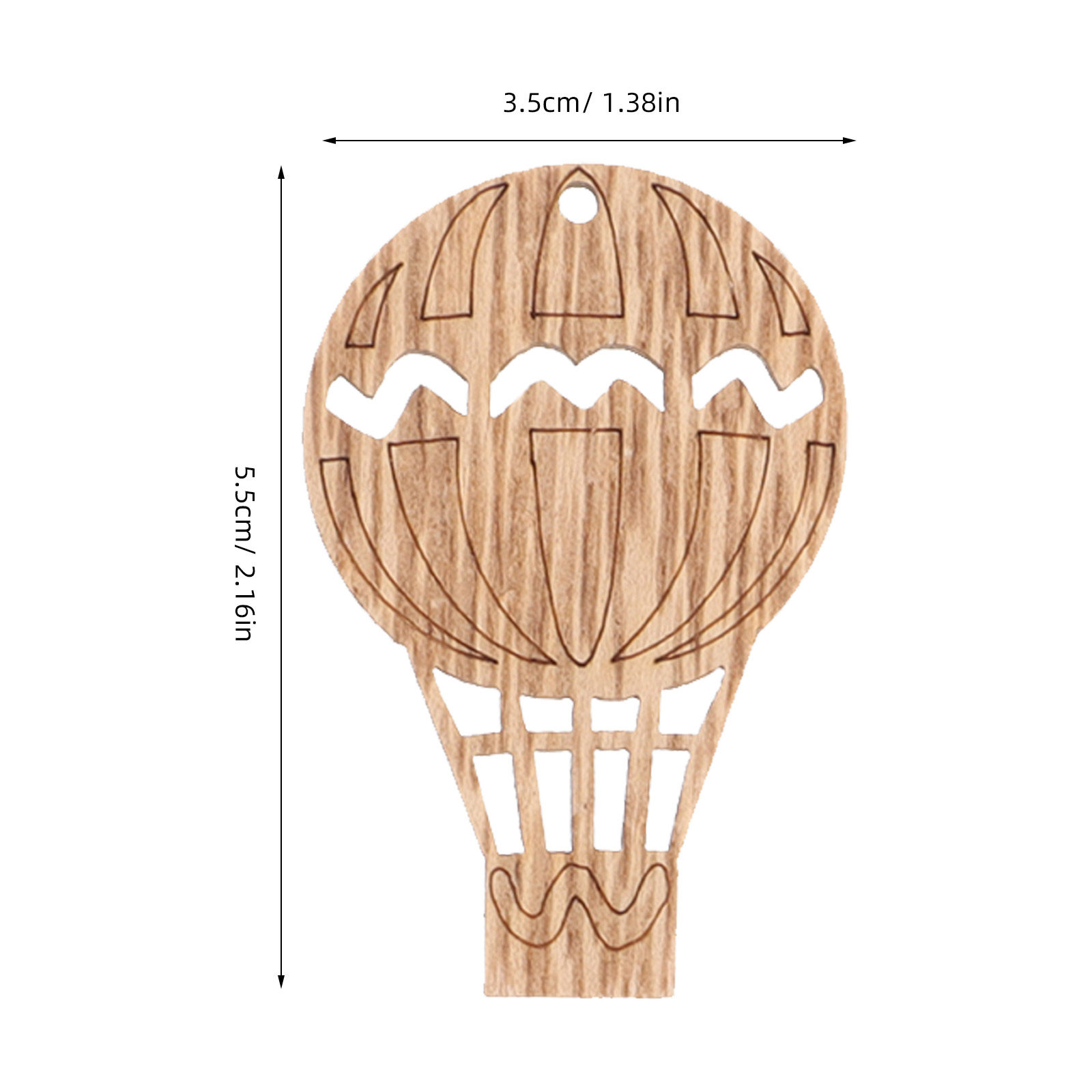 10Pcs Wooden Hot Air Balloon W - đánh giá và giá Art And Craft For Nursery