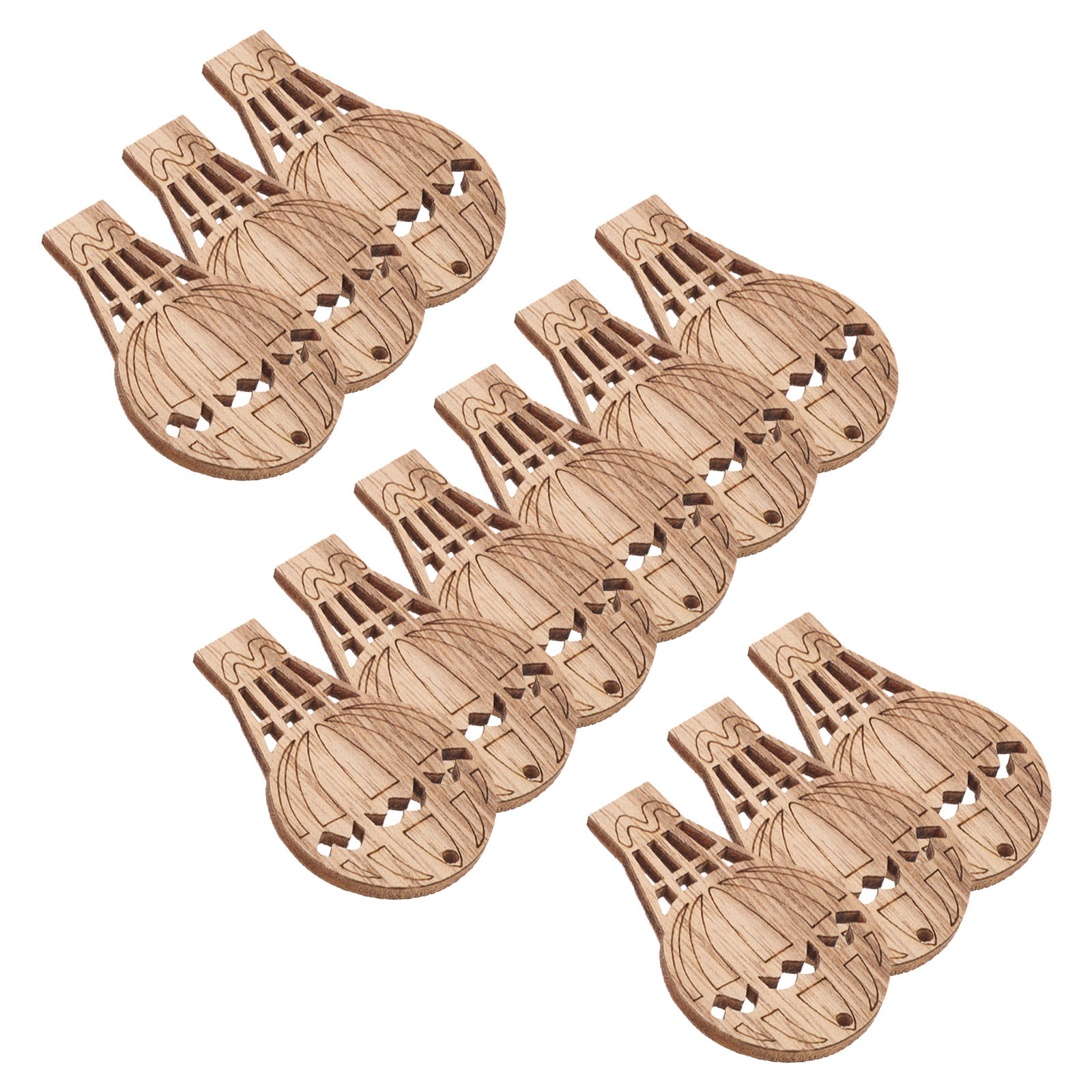 10Pcs Wooden Hot Air Balloon W - đánh giá và giá Art And Craft For Nursery