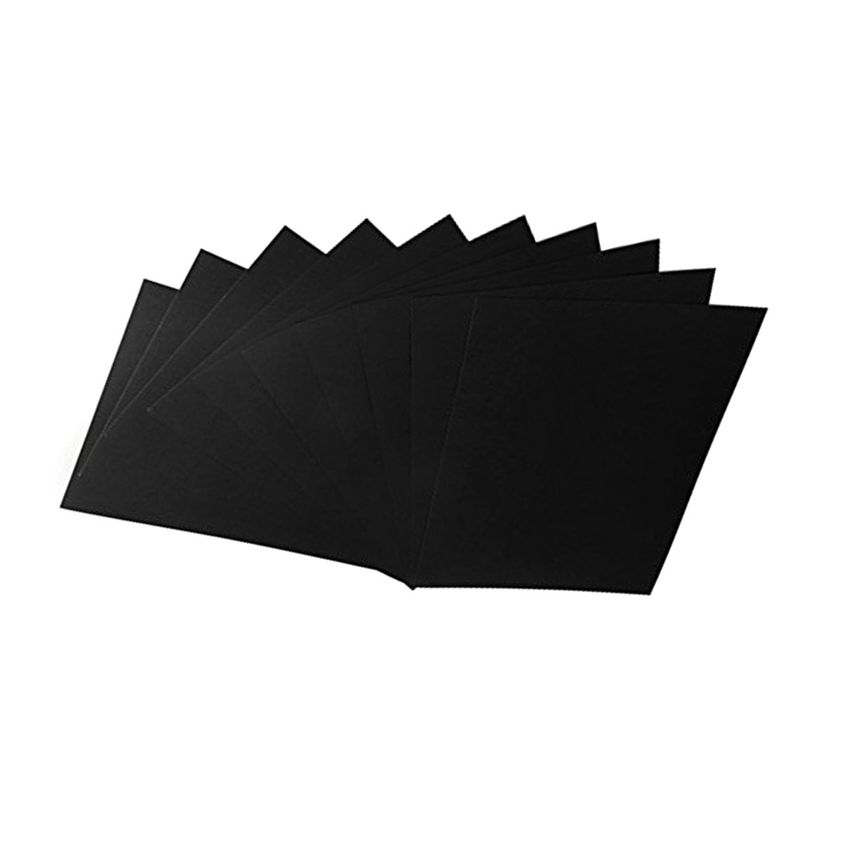 50Pcs A4 Black Card Paper 250G - đánh giá và giá Art Craft Cardboard