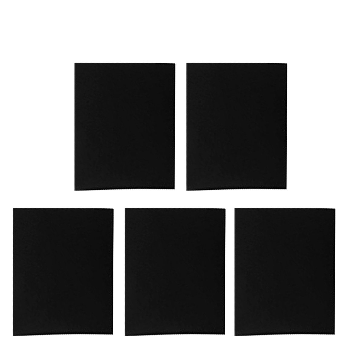 50Pcs A4 Black Card Paper 250G - đánh giá và giá Art Craft Cardboard