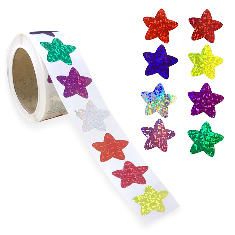 500Pcs/Roll Colorful Star Stic - đánh giá và giá School Of Art X Craft
