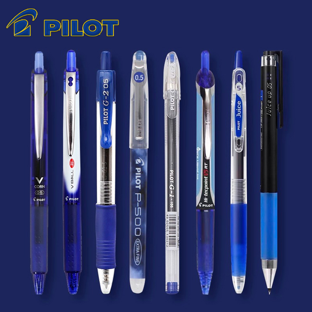 Japan Pilot Blue Gel Pen Colle - đánh giá và giá Pilot Pen V5