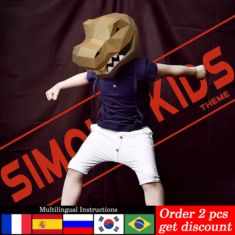 Tyrannosaurus Rex Động Vật Mặt - đánh giá và giá Art Craft Cardboard