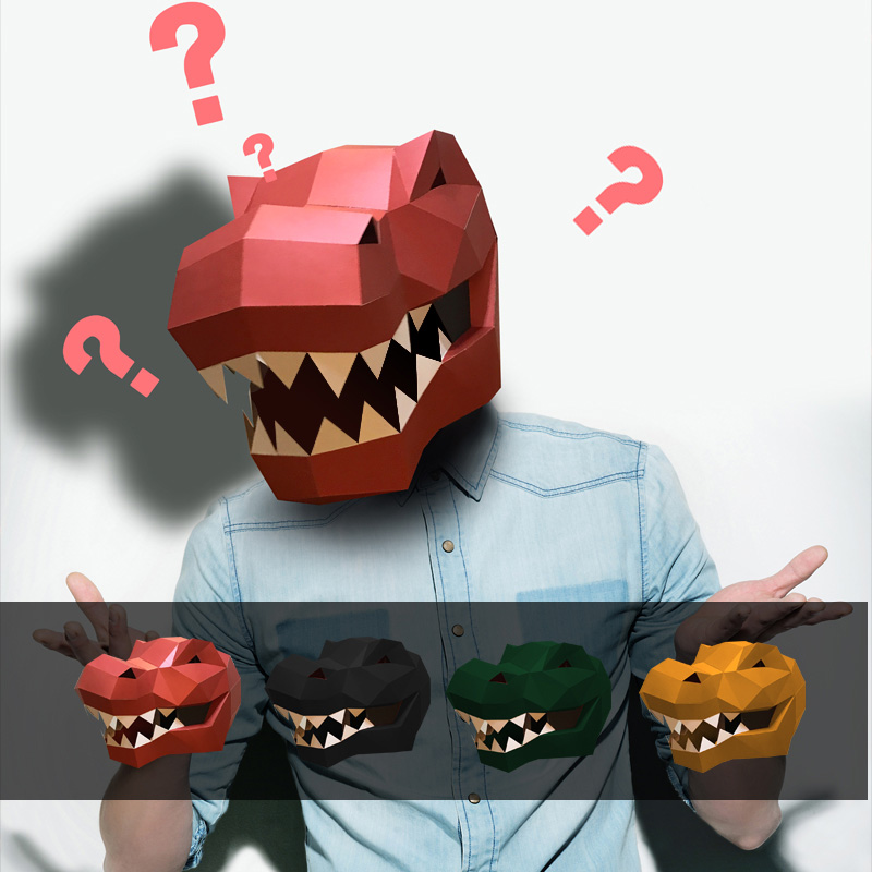 Tyrannosaurus Rex Động Vật Mặt - đánh giá và giá Art Craft Cardboard