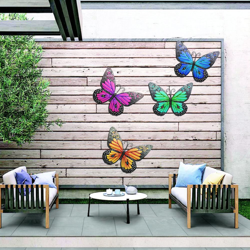 Small Metal Butterfly Wall Dec - đánh giá và giá Art And Craft For Nursery