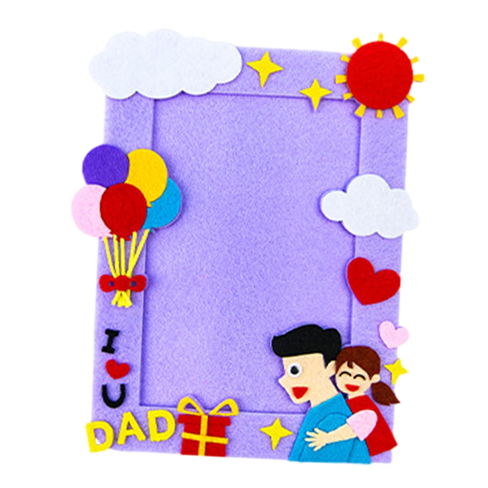 DIY Picture Frame Fathers Day  - đánh giá và giá Art And Craft For Father'S Day