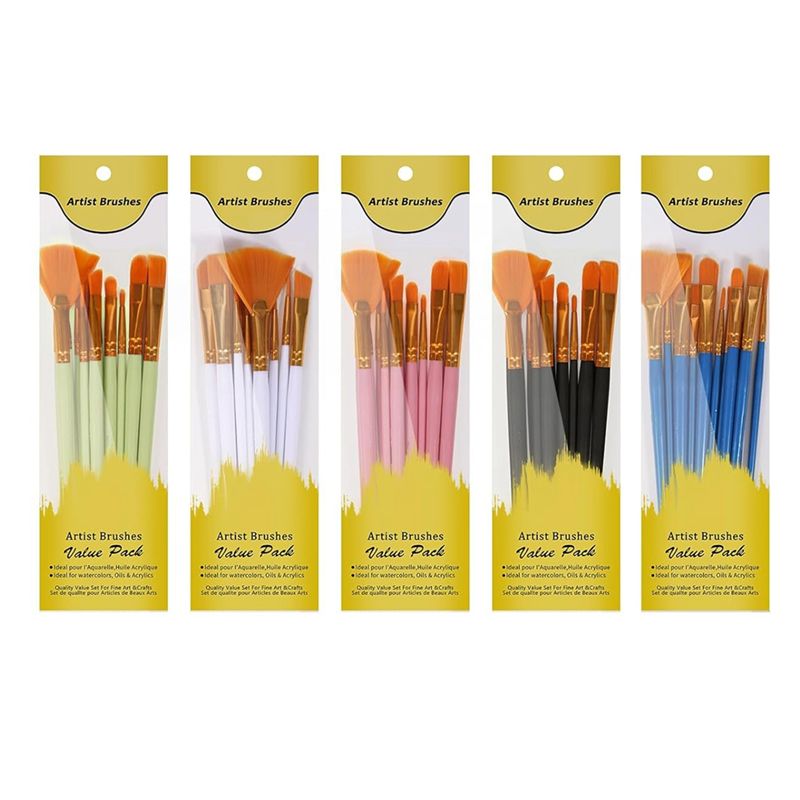 M12K-Acrylic Paint Brushes Set - đánh giá và giá Gouache Paint Set