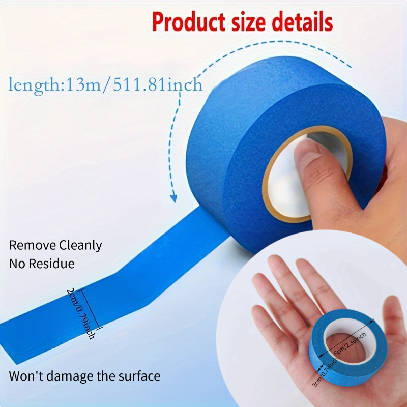 13/26 Rolls Blue Painter Tape  - đánh giá và giá School Of Art X Craft