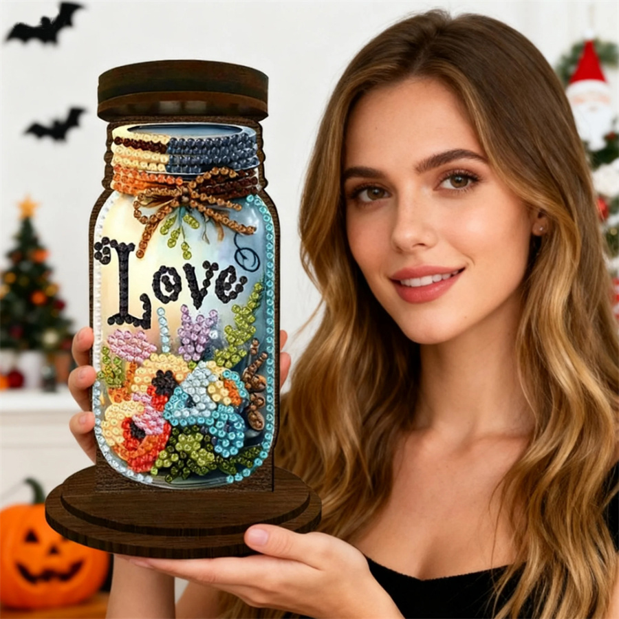 Love candle holder Halloween h - đánh giá và giá Art Craft Kit