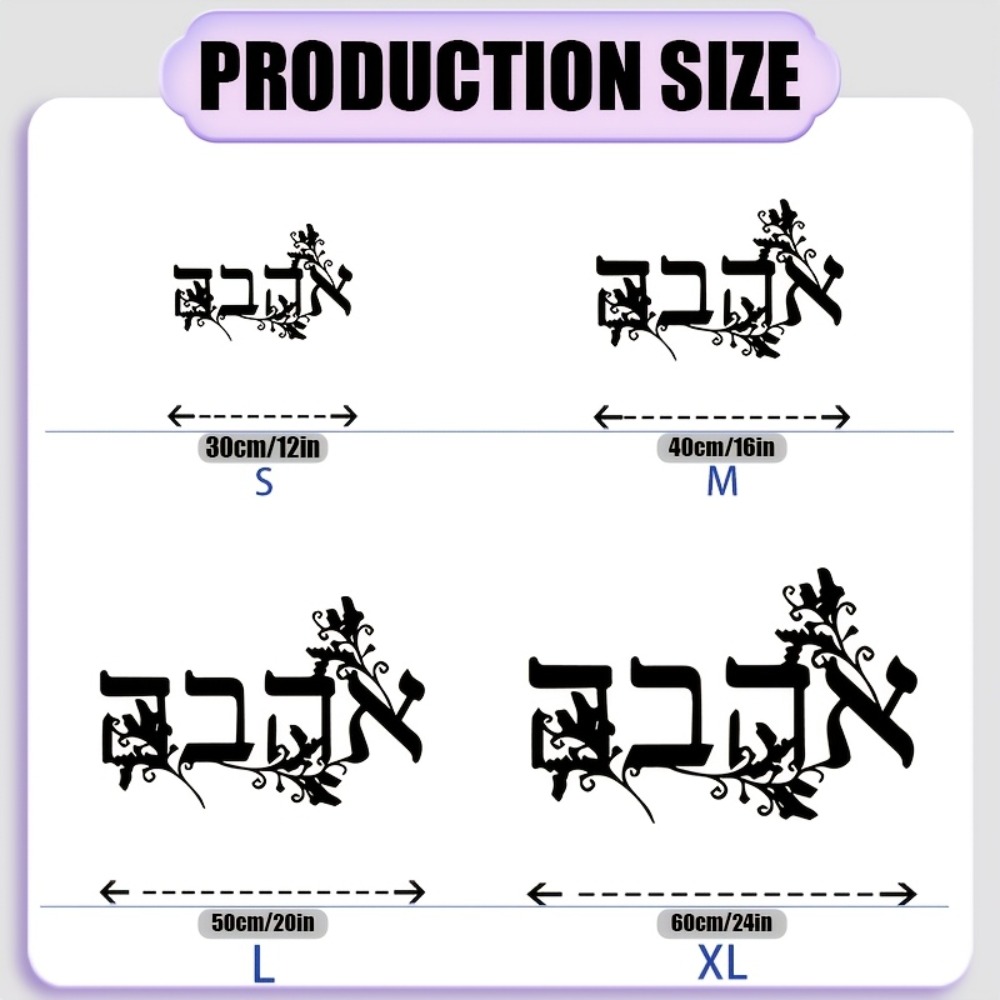 CIFBUY Hebrew Alphabet Metal W - đánh giá và giá Art & Craft Paper For Kids