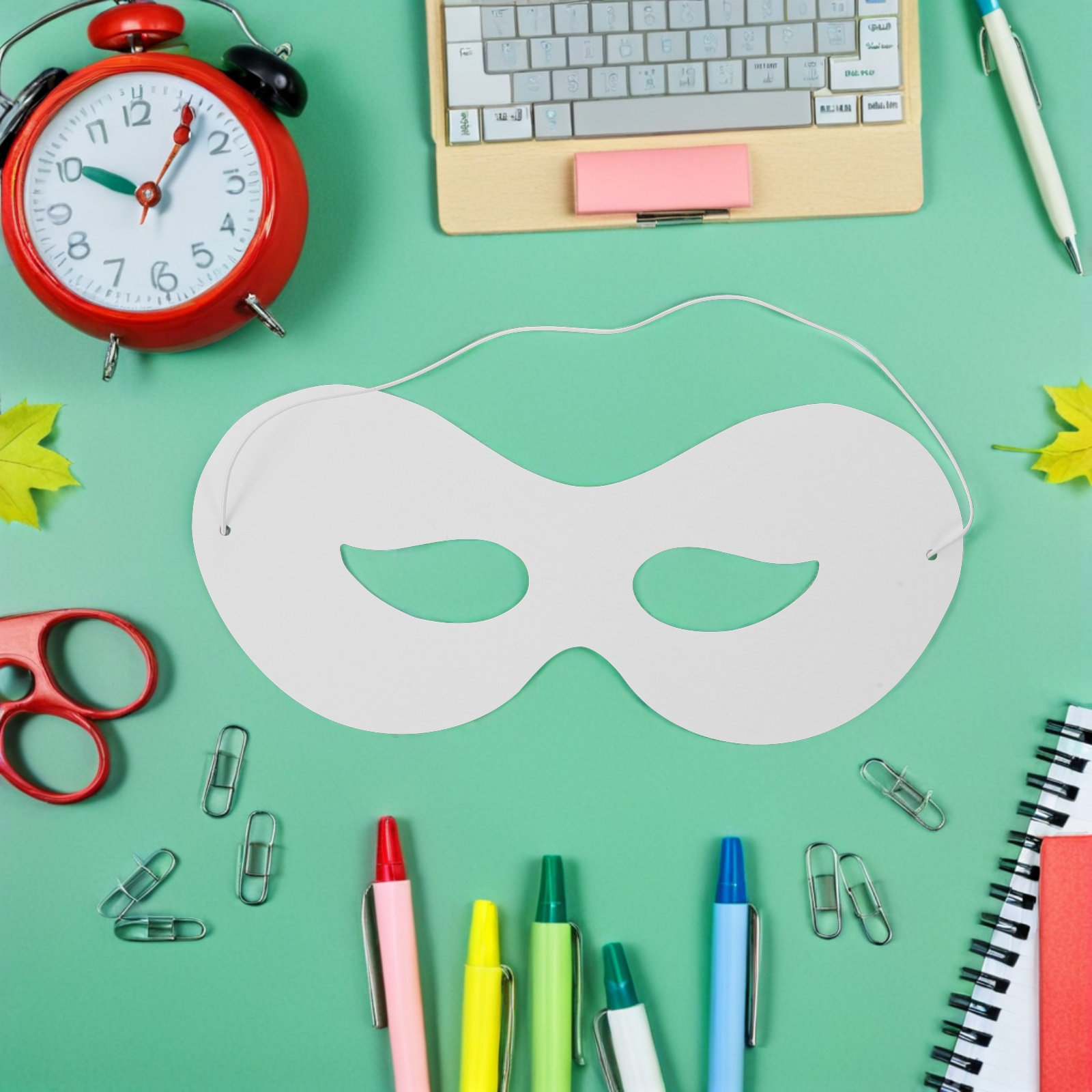40Pcs Childrens Graffiti Masks - đánh giá và giá Art Craft With Paper