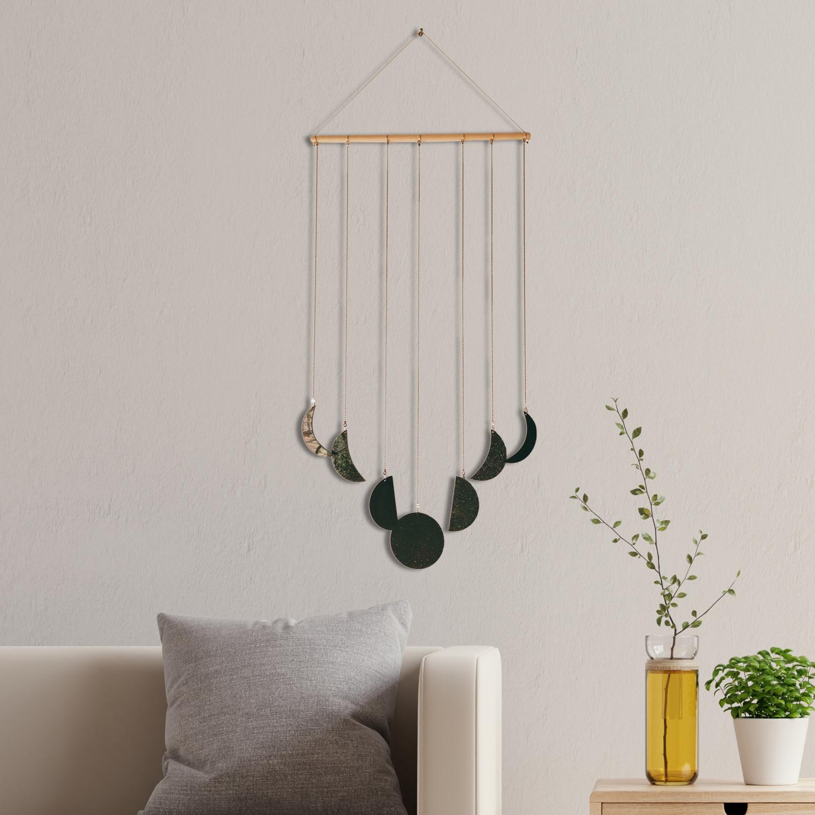 Moon Phase Wall Hanging Decor  - đánh giá và giá Art And Craft For Nursery
